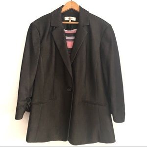 Jones Studio Gray Blazer 16W